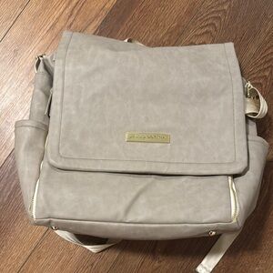 Petunia Pickle Bottom Tan Backpack